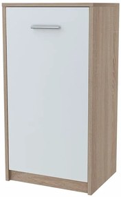 Minimalistyczna komoda biała sonoma R6-E88