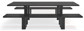 Stół z blatem z drewna sosnowego 100x260 cm Banda – Teulat