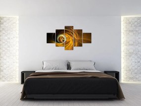 Obraz - Abstrakcja w ruchu (125x70 cm)