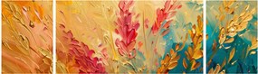 Obraz - Malowanie pola (170x50 cm)