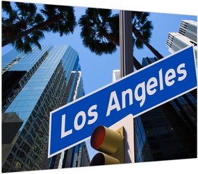 Obraz na szkle - Los Angeles (70x50 cm)