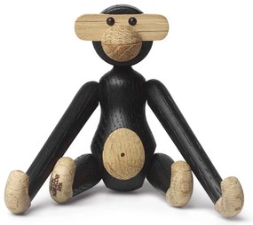 Figurka z litego drewna dębowego Kay Bojesen Denmark Monkey Hanging