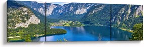 Obraz - Hallstätter See, Hallstatt, Austria (170x50 cm)