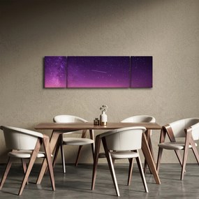 Obraz nieba ze spadającą gwiazdą (170x50 cm)