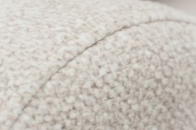 Narożnik Lotulis Mini z funkcją spania prawostronny - kremowa dzianina hydrofobowa Blur 01