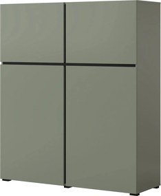 Komoda INCROCIO 119 cm do Salonu Sypialni Zielony