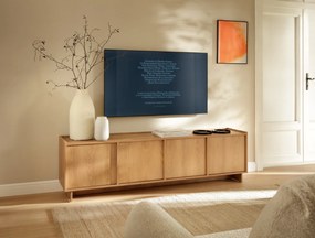 Szafka RTV ZENITH - Brązowy / 195 cm