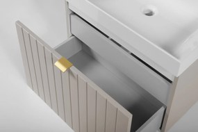 Szafka pod umywalkę HARMO 60 cm kaszmir półmat KROFAM