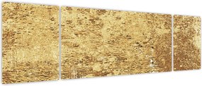 Obraz - Złota struktura N⁰3 (170x50 cm)