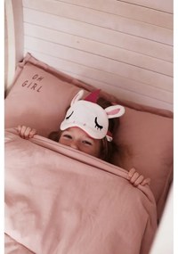 Różowy bawełniany koc dziecięcy 80x100 cm – Malomi Kids