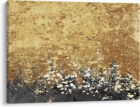 Obraz - Złota struktura N⁰3 (70x50 cm)