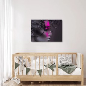 Obraz na szkle kobiety (70x50 cm)