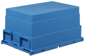 Schoeller Allibert Pojemniki gniazdowe INTEGRA, 600 x 400 x 250 mm