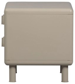 Beżowa metalowa szafka nocna Rune – WOOOD