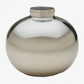 Wazon 10 Cm Ze Stali Nierdzewnej Elberton Chrome - Sklum