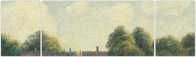 Obraz - Camille Pissarro, Hampton Court Green, reprodukcje (170x50 cm)