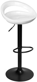 Biały hoker barowy  M1-S32
