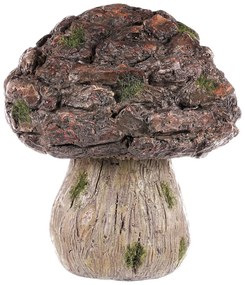 Dekoracja ogrodowa Grzyb, 16 x 17 x 16 cm, polyresin
