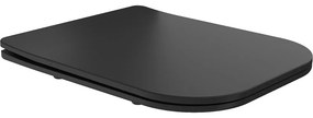 Mexen Teo deska wolnoopadająca slim, duroplast, czarna mat - 39060185