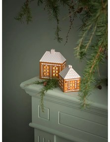 Kamionkowy świecznik na świeczkę typu tealight Gingerbread Lighthouse – Kähler Design