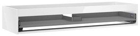 Mexen Box-A korpus szafki podumywalkowej 140 cm, 1 szuflada, biały połysk - 91AX0-1400-235-1-00