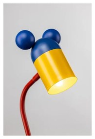 Niebieska lampa stołowa z metalowym kloszem (wysokość 50 cm) Mouse – GTV