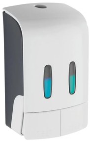 WENKO 24591100-Dozownik do mydła TARTAS 480 ml biały/szary