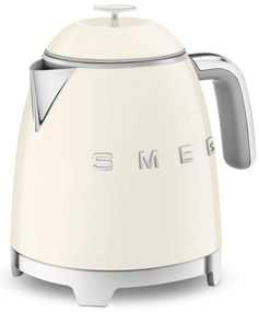 Kremowy czajnik elektryczny ze stali nierdzewnej 800 ml Retro Style – SMEG