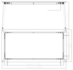 Stół konferencyjny PRIMO OMEGA, 1800 x 900 mm, podstawa biała, brzoza