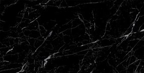 Mexen Simba Black gres szkliwiony rekt. G1, płytka podłogowo-ścienna 120 x 60 cm, wysoki połysk - TL210-120-060-00