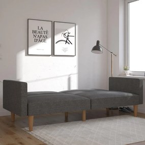 Szara sofa rozkładana 204 cm Channel – Støraa