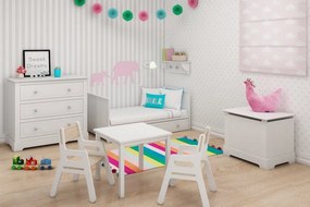 Łóżeczko dziecięce 70x140 Marylou z funkcją tapczanika