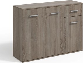 Komoda GIACOMO V 112 cm do Salonu Sypialni z Szufladą Dąb truflowy