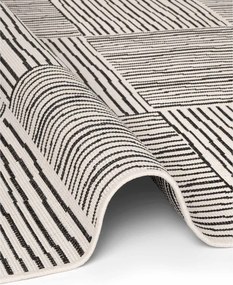 Czarny/kremowy dywan odpowiedni na zewnątrz 120x170 cm Haringey Nightingale – Ted Baker