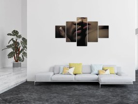 Obraz - Pocałunek (125x70 cm)