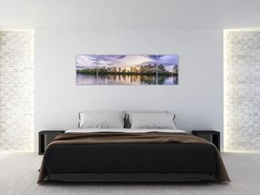Obraz jeziora (170x50 cm)