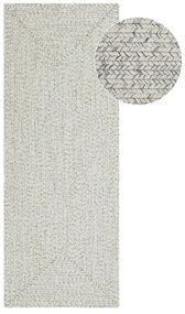Białobeżowy chodnik odpowiedni na zewnątrz 200x80 cm – NORTHRUGS