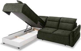 Narożnik MURILLO L z elektryczną regulacją siedziska Lewostronny w tkaninie VOGUE 11 WERSAL