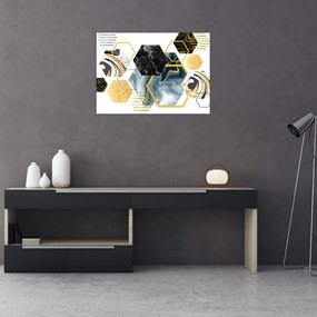 Obraz - Wielokąty (70x50 cm)