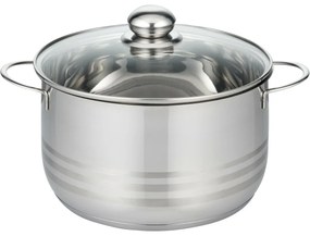 Elo 22224 Basic Garnek ze stali nierdzewnejBrillant 24 cm, 5,4 l, 5,4 l