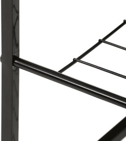 Półka na buty z 2 półkami, stare drewno