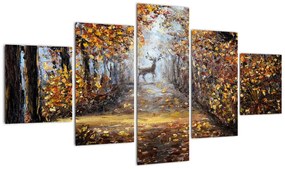 Obraz - Duch lasu (125x70 cm)