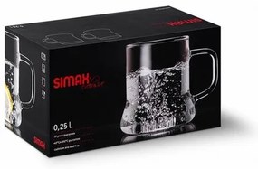 Simax 2522/2 szklany kubek Look 0,25 l, 2 szt.