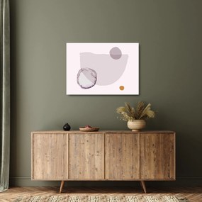 Obraz na szkle - Fioletowy minimalizm N⁰2 (70x50 cm)