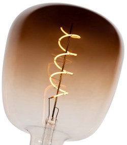 Zestaw 5 ściemnialnych żarówek LED E27 G140 brązowych 4,9W 110 lm 1800K