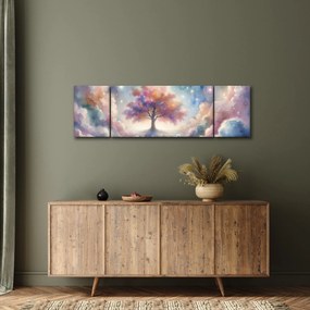 Obraz – Drzewo życia w chmurach (170x50 cm)