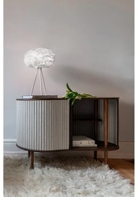 Brązowo-beżowa niska komoda w dekorze dębu z drzwiami przesuwnymi 100x67 cm Audacious – UMAGE