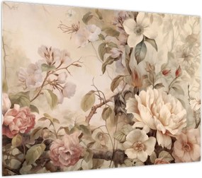 Obraz - Obraz ptaka w stylu vintage (70x50 cm)