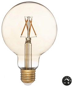 Żarówka dekoracyjna LED, kulista, G95