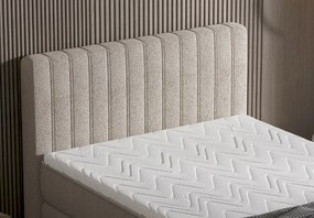 Dixon - elektrycznie regulowane łóżko z materacem 7-strefowym i topperem 90x200-180x200